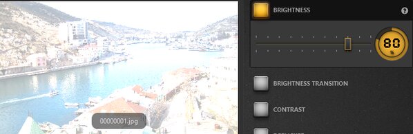 Time-Lapse Tool Brightness Effect