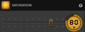 Time-Lapse Tool Saturation Effect Settings