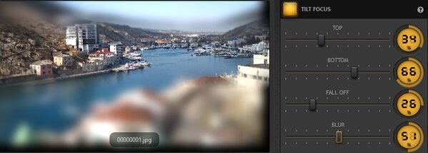 free tilt shift focus